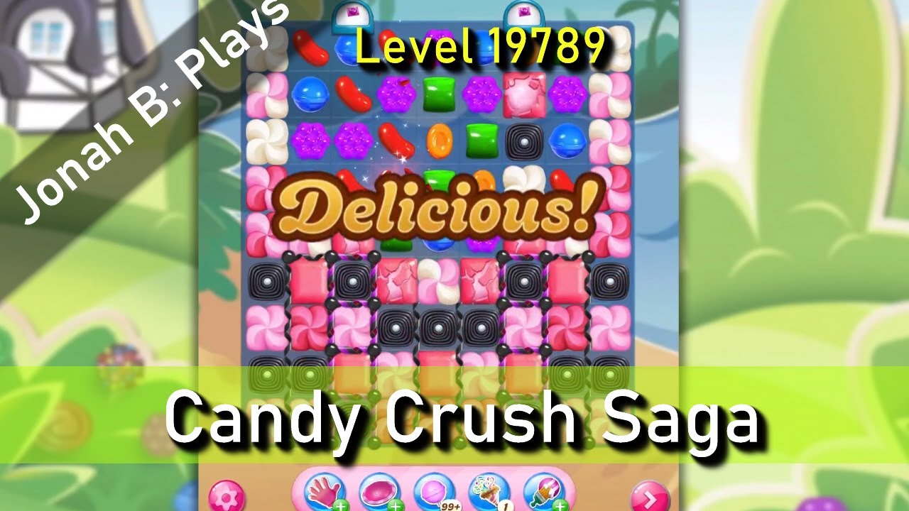 Candy Crush Saga Level 19789 - YouTube
