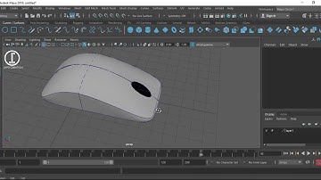 Mouse Modeling In Maya With Curve Tool in Hindi | Jap