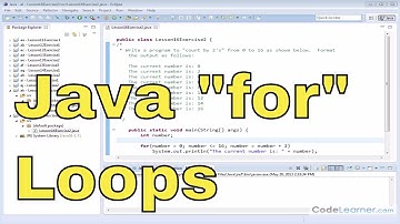 16y - Learn Java "for" Loops - Exercise 2