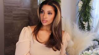 Soft and dreamy—this color is like a warm hug for your style👑🌹#ishowhair #wigs #hairstyle screenshot 5