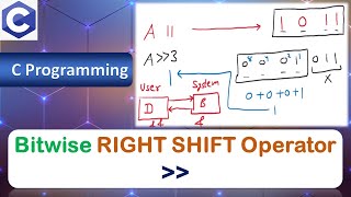 Bitwise LEFT SHIFT Operator | Introduction, Example | C Programming Language