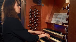 Johann Sebastian Bach – Prelude and Fugue in A minor BWV 543, Alisa Birula – organ