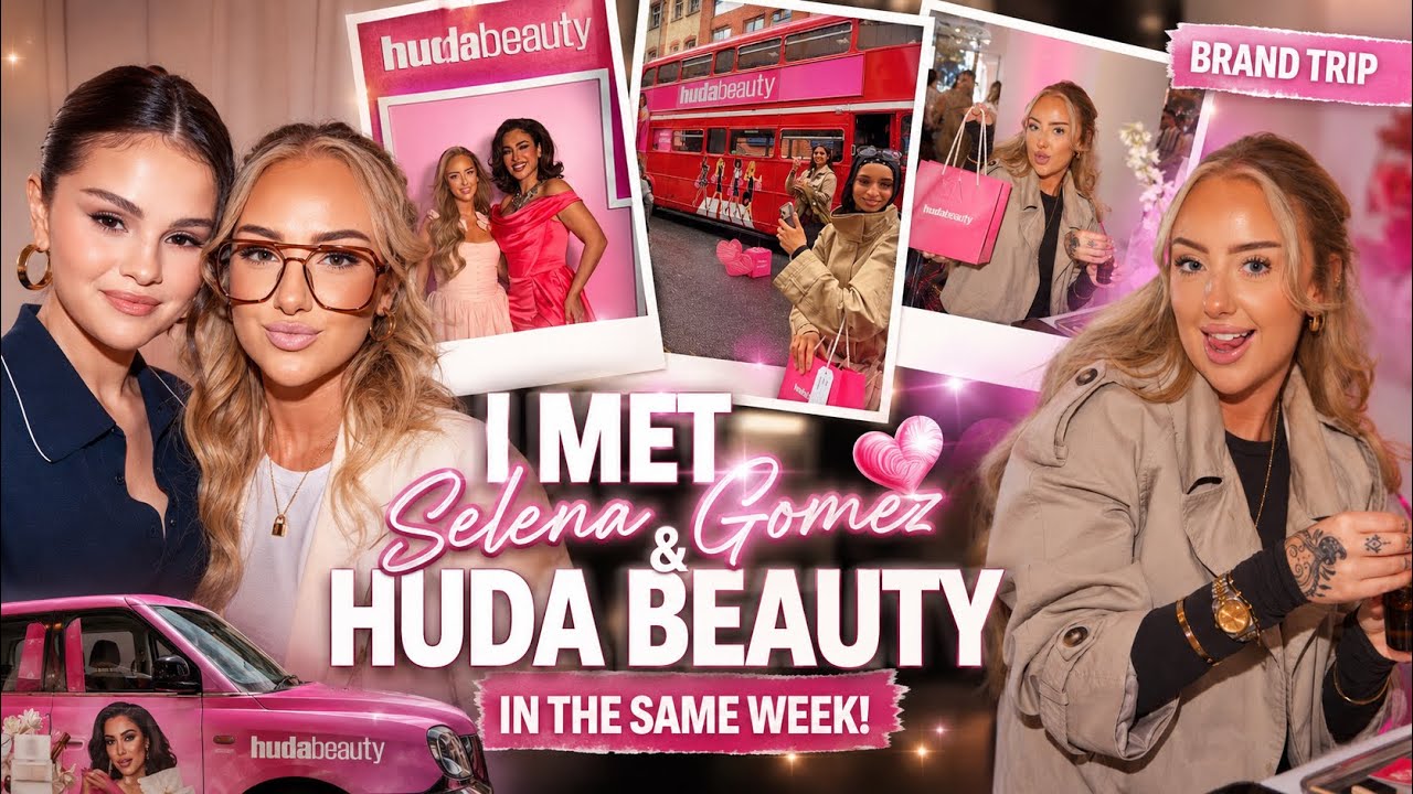 I Met Selena Gomez and Huda Beauty in the same week!!! Huda brand trip part 2