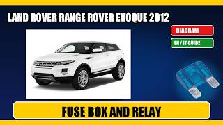 Fuse box location and diagram: land rover_range_rover_evoque 2012 - Schema fusibili