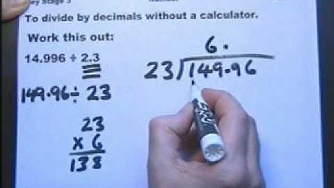 KEY STAGE 3 -- NUMBER  - LEVEL 8. Introduction