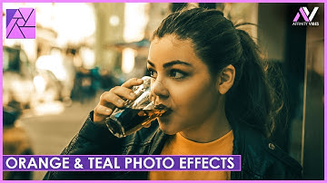Classic Orange Teal Photo Effect in Affinity Photo  |Affinity Photo Tutorial
