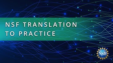 Intro to the National Science Foundation Translation to Practice (NSF TTP) program