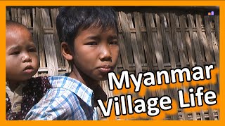 Myanmar - Daily lfe in Thuhekan, a village near New Bagan