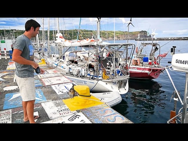 AZORES: We LOVE This Harbor – We HATE Rafting Up (MJ Sailing – EP 81)