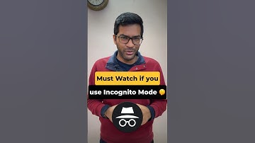 Secret Trick for INCOGNITO MODE Users ‼️🌚