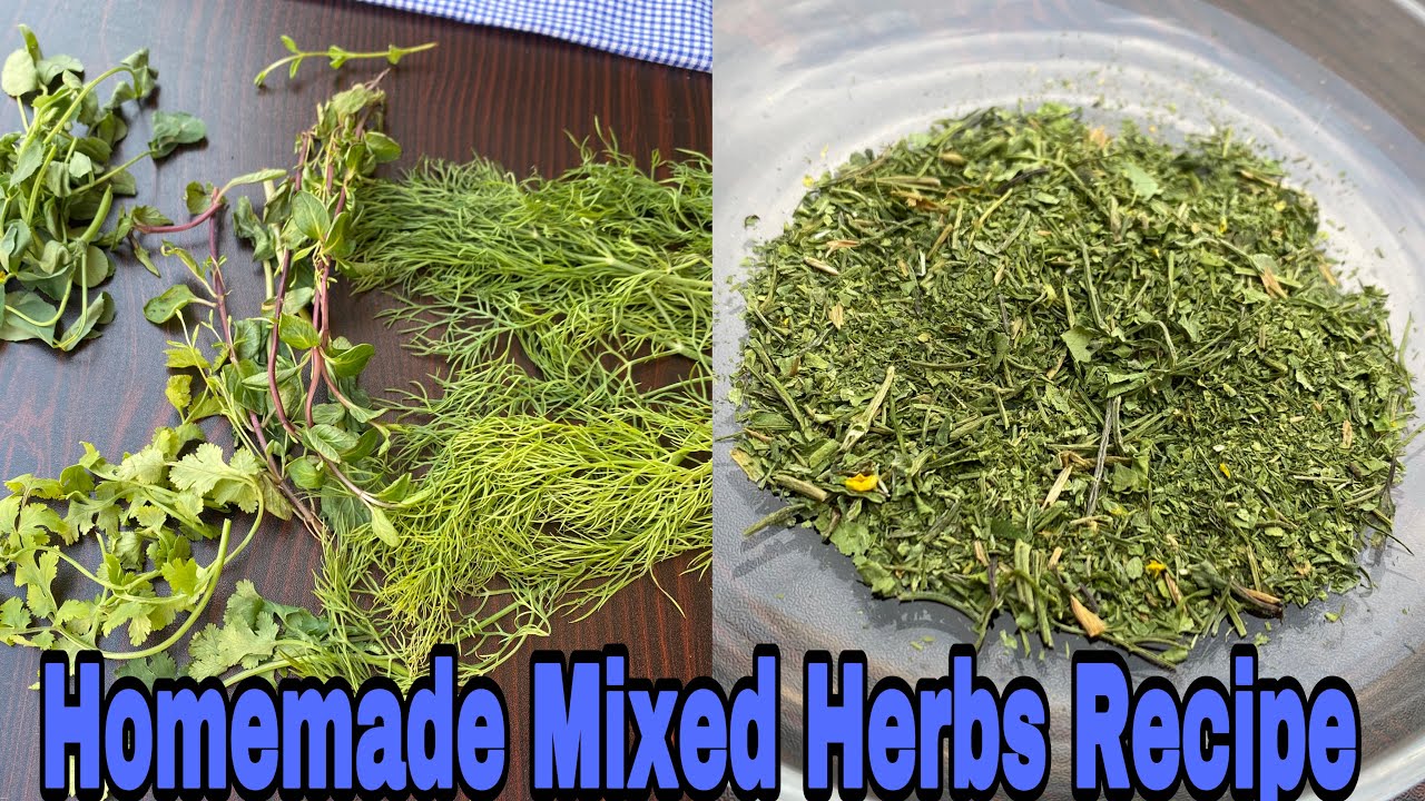 mixed herbs recipe for pasta homemade mixed herbs how to make mixed
