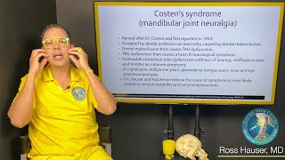 Costen's syndrome- is the neck, jaw, or teeth the cause? Our experience with Prolotherapy