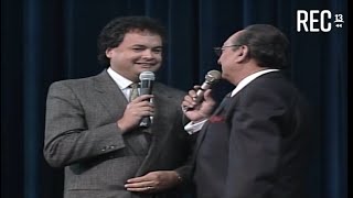 Álvaro Salas y Alberto Plaza en los 10 años de Martes 13 (1991)