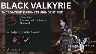 LEGEND OF YMIR - ENCROACHED DARKNESS UNINDENTIFIED | BLACK VALKYRIE screenshot 2