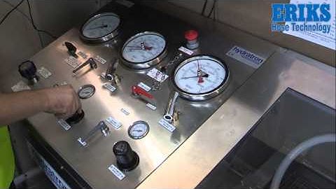 EHT Hydrostatic Hose Testing