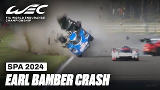 (DRIVERS OK) Earl Bamber Crash Which Red Flag the Race I 2024 TotalEnergies 6 Hours of Spa I FIA WEC