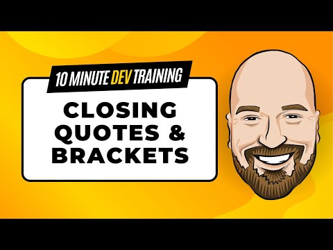 Visual Studio Update: Automatically Close Brackets and Quotes