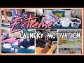4 Days of Extreme Laundry | Family of 5 Laundry Motivation