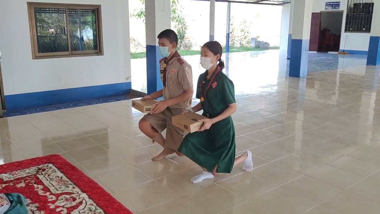 มารยาทไทย โรงเรียนบ้านสำโรง