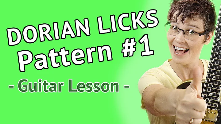 Dorian Jazz Guitar Licks - 1st Pattern Dorian Scal...
