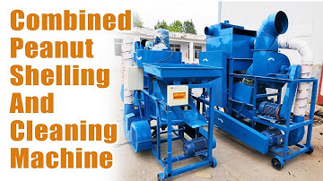 Invest in Quality: The Best Combined Peanut Sheller and Cleaner #peanut #groundnut #shelling