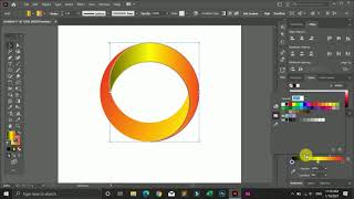 Circle Logo Design (part 1) screenshot 2