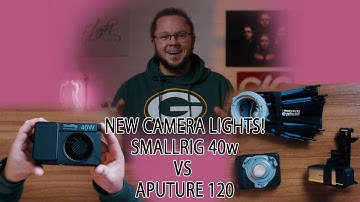 Quick look at the Amaran Ray 120c & Smallrig 40w
