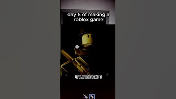 day 5 of making a roblox game! #developer #roblox #robloxgamedesign #fps #gaming #robloxstudio