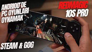 Androidde Pc Oyunları Nasıl Oynanır? Redmagic 10S Pro Gamehub