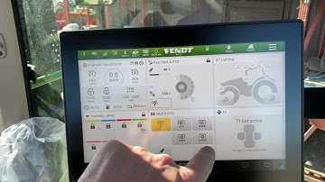 Hitch & PTO Screen | FendtOne Terminal | Fendt 700 Gen6 Tractors