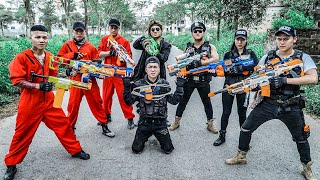 LTT Game Nerf War : Warriors SEAL X Nerf Guns Fight Rocket Crazy Wanted Criminal Hunting Squad