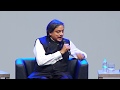 The Hindu Lit for Life Dialogue 2018: Shashi Tharoor in conversation with Gopal Krishna Gandhi