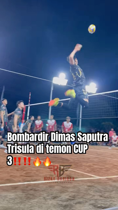 Bombardir Dimas Saputra Trisula di temon CUP 3‼️‼️🔥🔥 #volleyball #volitarkam #dimassaputra