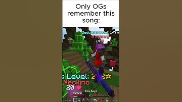 Do you remember this song? #hypixel