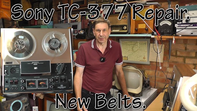 Sony Tc 377 (& Sony Tc 366) Reel To Reel (How To Renovate And Repair) -  Youtube