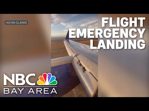 United flight out of SF makes emergency landing due to damaged wing