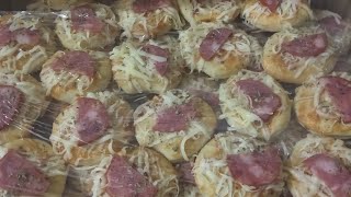 #montando Mini pizza pra festa
