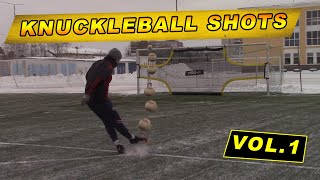 ЗИМНИЕ НАКЛБОЛ УДАРЫ! KNUCKLEBALL SHOTS  | VOL.1