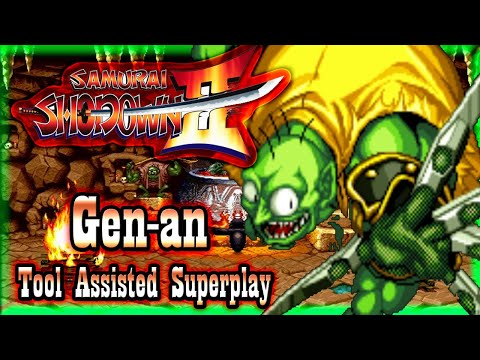 【TAS】SAMURAI SHODOWN 2 (SHIN SAMURAI SPIRITS HAOHMARU JIGOKUHEN) - SHIRANUI GEN-AN