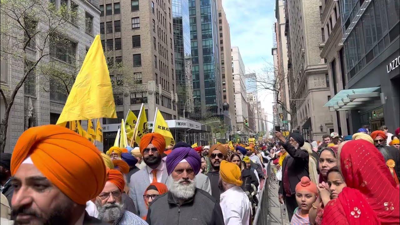 Sikh Day Parade ( Punjabi ) Part 1, NYC. Sat Apr 23, 2022. YouTube