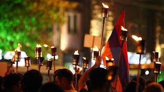 ՈՒՂԻՂ. Ջահերով երթ դեպի «Եռաբլուր» պանթեոն