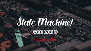 Programming State Machine in Assembly! (Computer System Organisation) | Lab 8 - State Machine Design