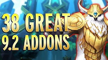38 Addons For Patch 9.2 I Personally Use! Check Them Out!