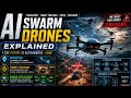 AI Swarm Drones Explained 🤖🚀 Future Navigation &amp; Target Tracking Tech #drone #dronebuild #skylabuav 