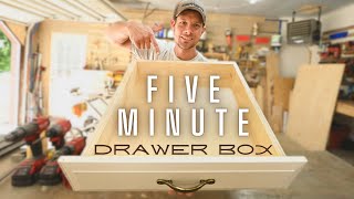 DIY Easy drawer box assembly in 5 minutes! - How To