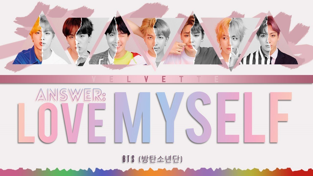 Песня love myself. Мой джем БТС. Кадры из песни BTS answer Love myself.