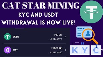 Catstar Mining KYC and USDT withdrawal from buyback is live!