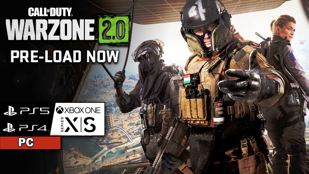 HOW TO DOWNLOAD WARZONE 2.0 on PLAYSTATION, XBOX & PC! - PRE LOAD WARZONE  2.0 (COD WARZONE 2.0) 