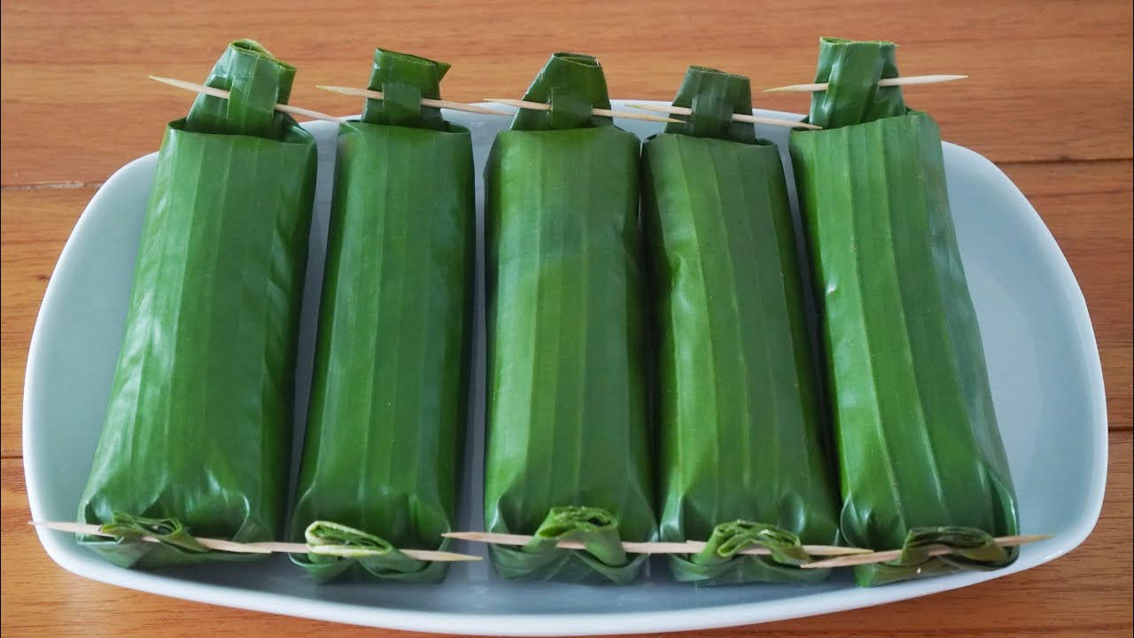 Cara Masak Lontong Daun Pisang Praktis Persiapan Lebaran YouTube