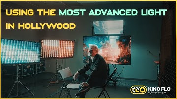 Using the Kino Flo Mimik Lights On Set of a Cyberpunk Music Video Enhanced by AI